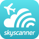 Logo to Skyscanner app
